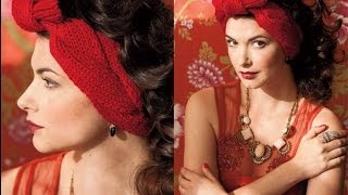 30 Head Band Vogue Knitting Winter 201112 [upl. by Amarette]