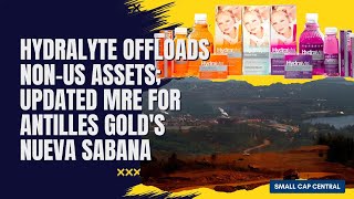 Small Cap Central Hydralyte Offloads NonUS Assets amp Updated MRE for Antilles Golds Nueva Sabana [upl. by Merari630]