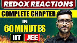 REDOX REACTIONS in 60 Minutes  Full Chapter Revision  Class 11th JEE [upl. by Acirred]