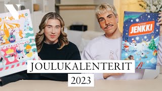 TESTISSÄ UUTUUS JOULUKALENTERIT 2023  naaG amp Valtteri [upl. by Akenom930]