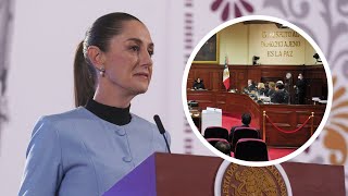 SHEINBAUM EVIDENCIA a la CORTE por ACEPTAR RECURSOS DEL PRIAN contra la REFORMA JUDICIAL [upl. by Maryann]