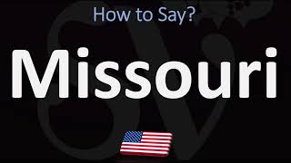 How to Pronounce Missouri USA CORRECTLY [upl. by Alurta]