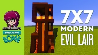 How to Build a Modern Mini Evil Lair in Minecraft  Boxle Build Along [upl. by Dierdre883]