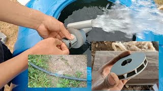 Making water pump with moto 775 [upl. by Nomyad888]