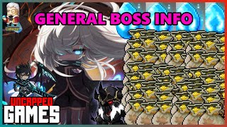 Maplestory HeroicReboot General Boss Info with Written in Description [upl. by Burdett]