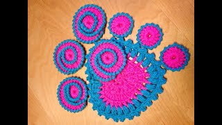 Crochet motivos de encajes facil [upl. by Breech]