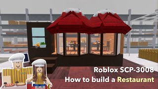 Small restaurant build tutorial in roblox 3008  3008 house ideas [upl. by Gerhard]