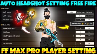 Control Setting Free Fire  Pro Player Setting Free Fire 2024  Free Fire Setting  Free Fire  FF [upl. by Ainwat895]