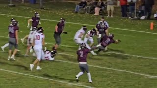 Shippensburgs Janye Statum scores goahead touchdown in playoff win over Warwick [upl. by Farland]