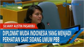 Silvany Austin Pasaribu Diplomat Muda Indonesia yang Menjadi Perhatian saat Sidang Umum PBB [upl. by Neeruam]