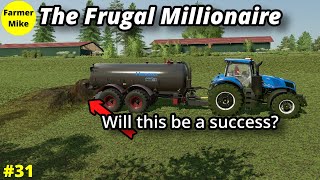 🟡 I will try to spread some Digestate  Im seeding Canola  The Frugal Millionaire  FS22 [upl. by Tikna]