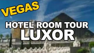 WEST Tower One Bedroom Suite at the Luxor Las Vegas So much better than East Tower [upl. by Bone]