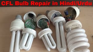 CFL Bulb Repair  By Easy To Electric [upl. by Elana]