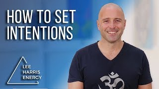 How to Set Intentions Manifesting Your Life [upl. by Petey359]