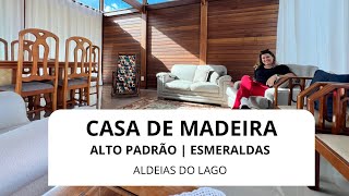 ðŸš€VENDIDAðŸš€ CASA DE ALTO PADRÃƒO EM ESMERALDAS  CONDOMÃNIO ALDEIAS DO LAGO [upl. by Esilrac722]