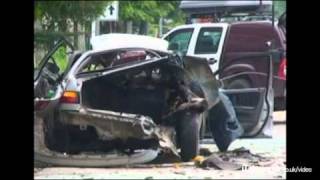 Thai bomb disposal expert survives car blast [upl. by Hamal]