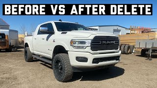 BEFORE vs AFTER 67 Cummins Delete 5th Gen [upl. by Moulton]