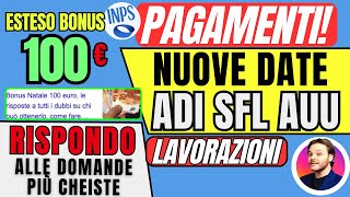 INPS Paga NOVEMBRE🔴Nuove DATE💶ADI AUU SFL NASPI✅Rispondo alle Vostre Domande [upl. by Katlaps]