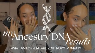 ANCESTRY DNA RESULTS  I was shockedblackhistorymonth [upl. by Adnovay224]