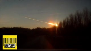 Meteor strike in Chelyabinsk Russia injures 500  amazing video shows explosion amp impact [upl. by Okun766]