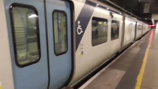 Thameslink Class 700040 Departure London St Pancras International for Rainham Kent via Greenwich [upl. by Acinoed]