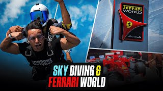 Facing my fears  Sky Diving amp World’s most adventurous Rides 😍 [upl. by Kwok]