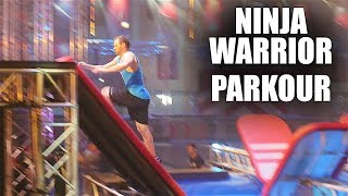 Ninja Warrior Germany Parkour Challenge  UrbanAmadei Vlog 58 [upl. by Lyris]