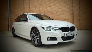 BMW 320i M sport Shadow Edition  YK19VJR [upl. by Nnaeinahpets96]