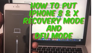 iphone 8 amp X How To Hard Reset  Recovery Mode and DFU Mode [upl. by Cheffetz601]