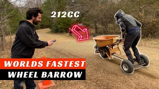 Fastest Wheel Barrow in the West at CarsandCameras Grand Prix [upl. by Atin]