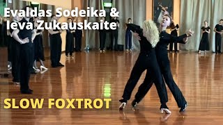 World Champions Foxtrot  Evaldas Sodeika amp Ieva Zukauskaite  Focus Summer Camp 2022 [upl. by Wohlen]