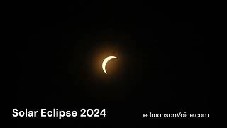 Solar Eclipse 2024 [upl. by Eitsirk]