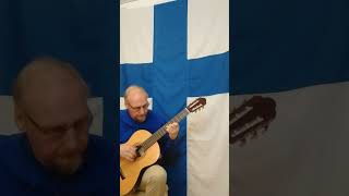 Finlandia Hymn by Sibelius my arr for classical guitar [upl. by Yboj440]