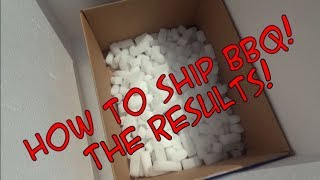 SDSBBQ  How to Ship Food  Shipping BBQ  The Results [upl. by Havener]