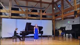 Emilias performance of Ah non credea mirarti from the opera La Sonnambula [upl. by Aliakim]