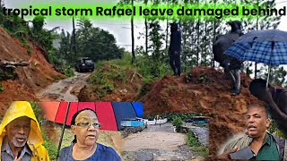 TROPICAL STORM RAFAEL LEAVE RESIDENT FROM ST THOMAS CRYING OUT FOR HELP FROM THE GOVERNMENT [upl. by Yer]