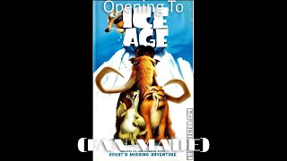 Opening to Ice Age 2002 VHS Fanmade part 1 [upl. by Heim]