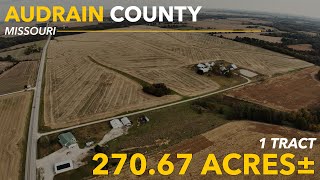 Hayhurst Aerial Tour  Audrain County Missouri [upl. by Arehahs]