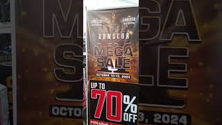 ARMSCOR MEGA SALE II at SILANG CAVITE GUNSHOW ARMSCOR [upl. by Nalyak]