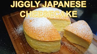 Secret to Easy Jiggly Japanese Cheesecake [upl. by Sevik]