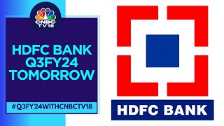 HDFC Bank Q3FY24 Earnings Key Expectations  CNBC TV18 [upl. by Heindrick]