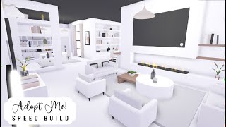 Modern Neutral Expandable Hillside Mansion 🐚 Speed Build Roblox Adopt Me [upl. by Ravo]