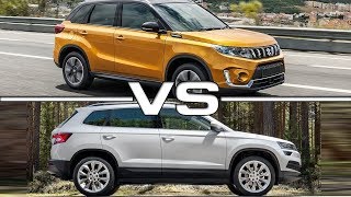 2019 Suzuki Vitara vs 2018 Skoda Karoq [upl. by Katy]