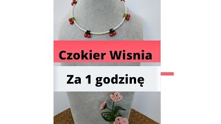 DIY Tutorial Jak zrobić czoker quotwiśniaquot handmade koralikowapasjazlena koraliki czoker diy [upl. by Atal]