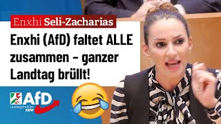 Im Landtag fliegen die Fetzen – Enxhi SeliZacharias AfD [upl. by Lipinski]