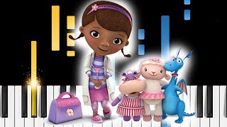 Doc McStuffins  Theme Song  Piano Tutorial  Piano Cover [upl. by Meade]