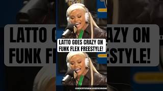 LATTO Goes CRAZY on FUNK FLEX REMIX [upl. by Oaht436]