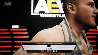 Andrade El Idolo vs MJF [upl. by Enrak]