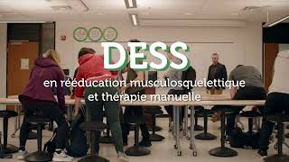 Le DESS en rééducation musculosquelettique et thérapie manuelle de lUdeS [upl. by Platt]