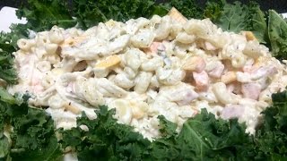 Filipino Macaroni Salad Kapampangan style [upl. by Nigel]